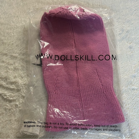 NWT pink dolls kill ski mask - Picture 2 of 3